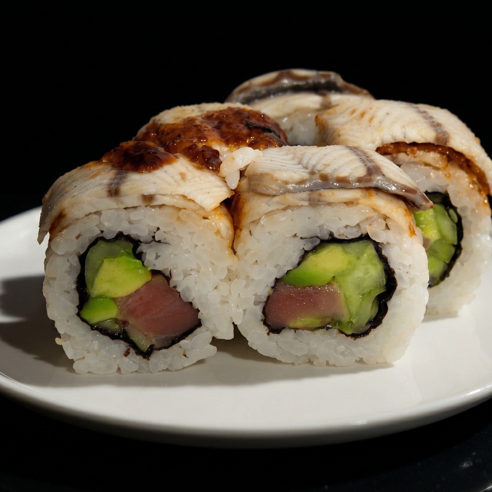 Eel Cucumber Roll.