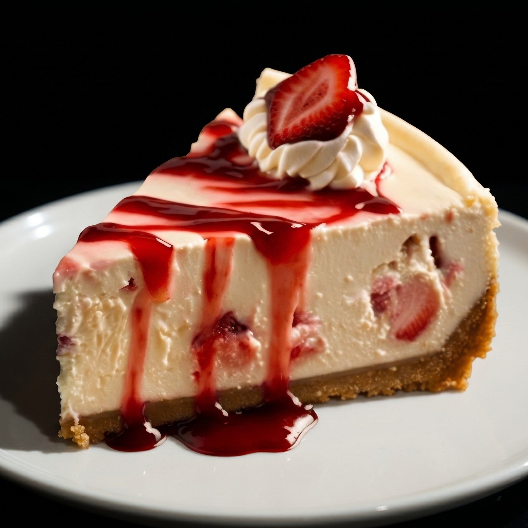 Strawberry Cheesecake.