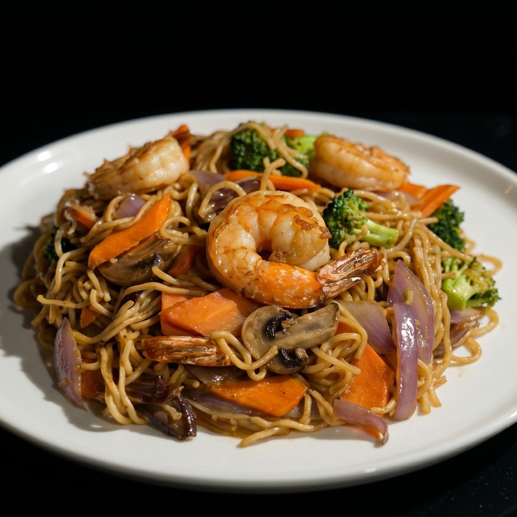 Shrimp Noodles.